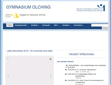 Tablet Screenshot of gymolching.de